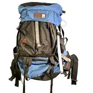 Osprey Vector Two Hiking Backpack Isis Blue/Black W Detachable Day Pack WM